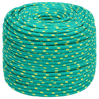 Boat Rope Green 8 mm 50 m Polypropylene