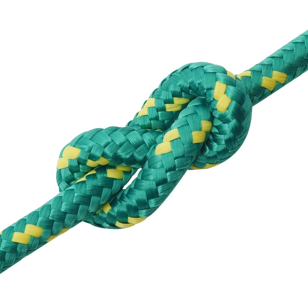 Boat Rope Green 12 mm 25 m Polypropylene