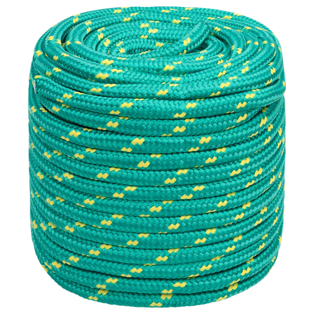 Boat Rope Green 18 mm 100 m Polypropylene