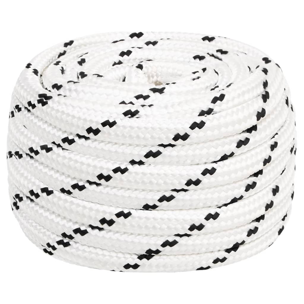 Work Rope White 20 mm 25 m Polyester