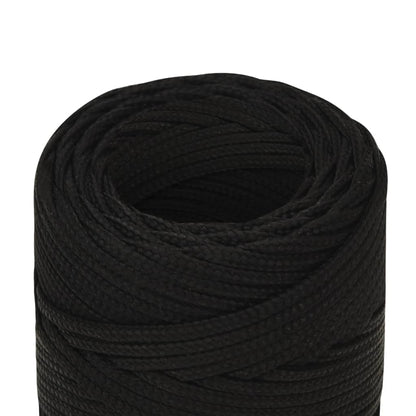 Work Rope Black 2 mm 100 m Polyester