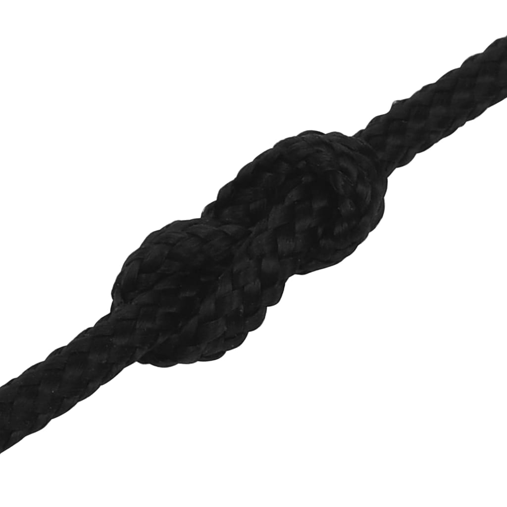 Work Rope Black 2 mm 100 m Polyester