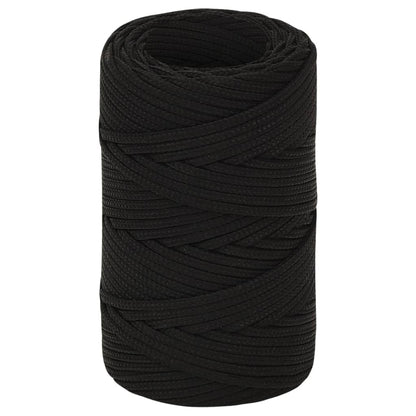 Work Rope Black 2 mm 500 m Polyester