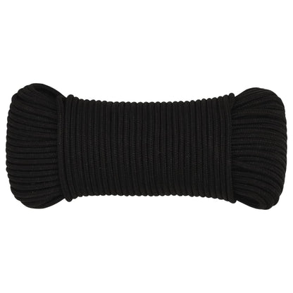 Work Rope Black 3 mm 100 m Polyester