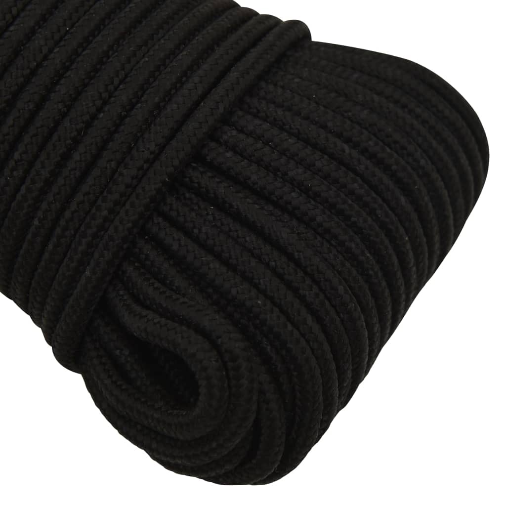 Work Rope Black 3 mm 100 m Polyester