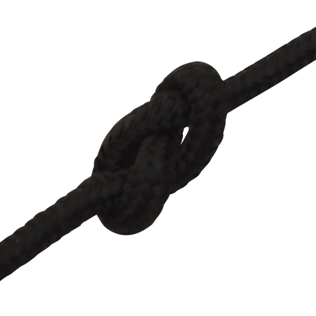 Work Rope Black 3 mm 100 m Polyester