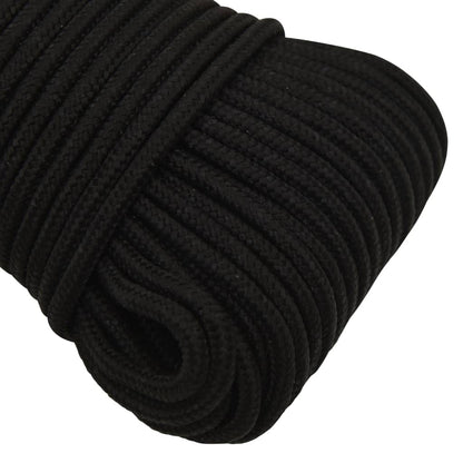 Work Rope Black 4 mm 500 m Polyester