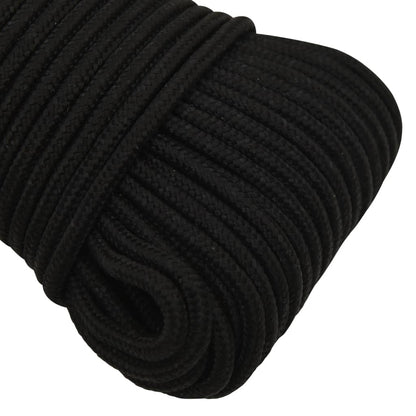 Work Rope Black 5 mm 250 m Polyester