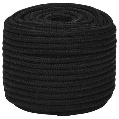 Work Rope Black 12 mm 25 m Polyester