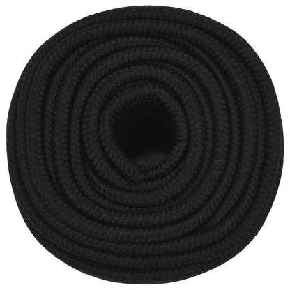 Work Rope Black 12 mm 100 m Polyester