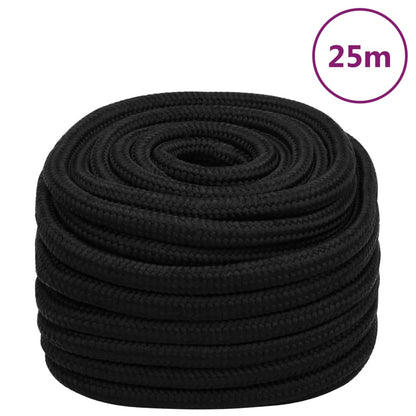 Work Rope Black 20 mm 25 m Polyester