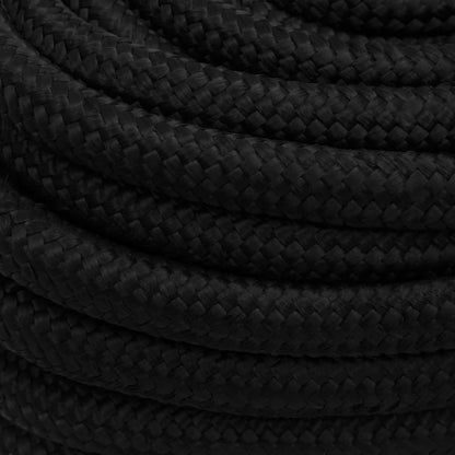 Work Rope Black 20 mm 25 m Polyester