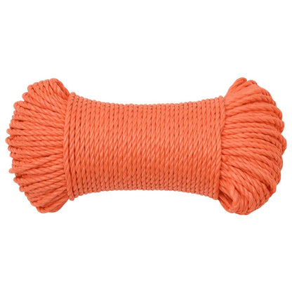 Work Rope Orange 3 mm 250 m Polypropylene