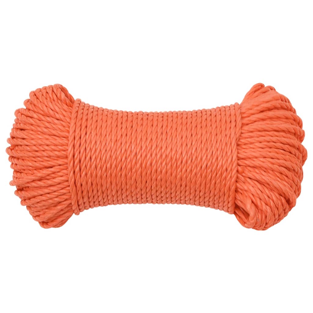 Work Rope Orange 3 mm 500 m Polypropylene