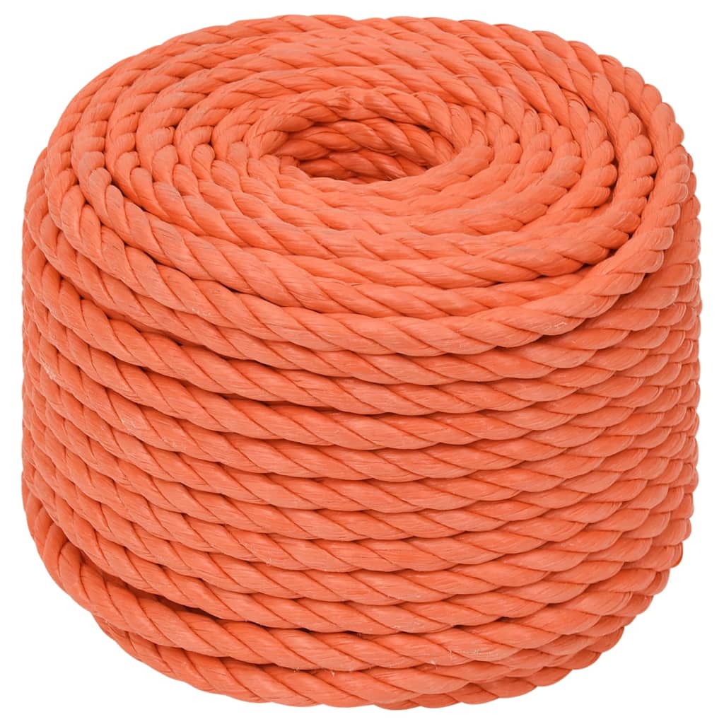 Work Rope Orange 10 mm 25 m Polypropylene