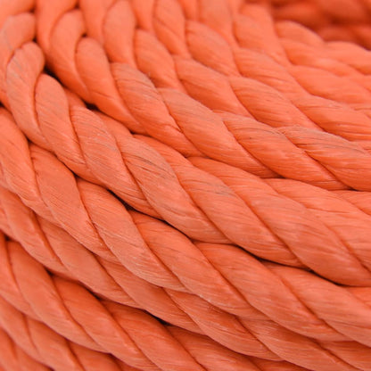 Work Rope Orange 10 mm 25 m Polypropylene