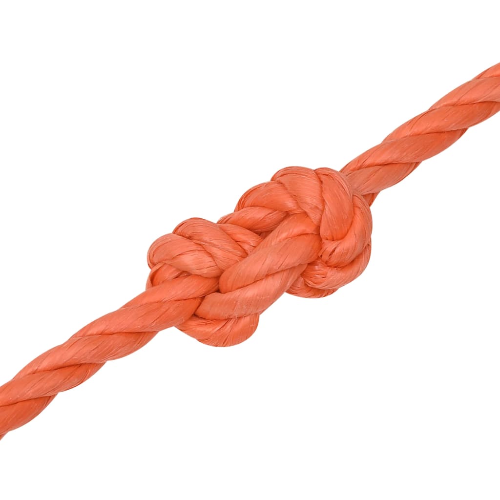 Work Rope Orange 10 mm 25 m Polypropylene