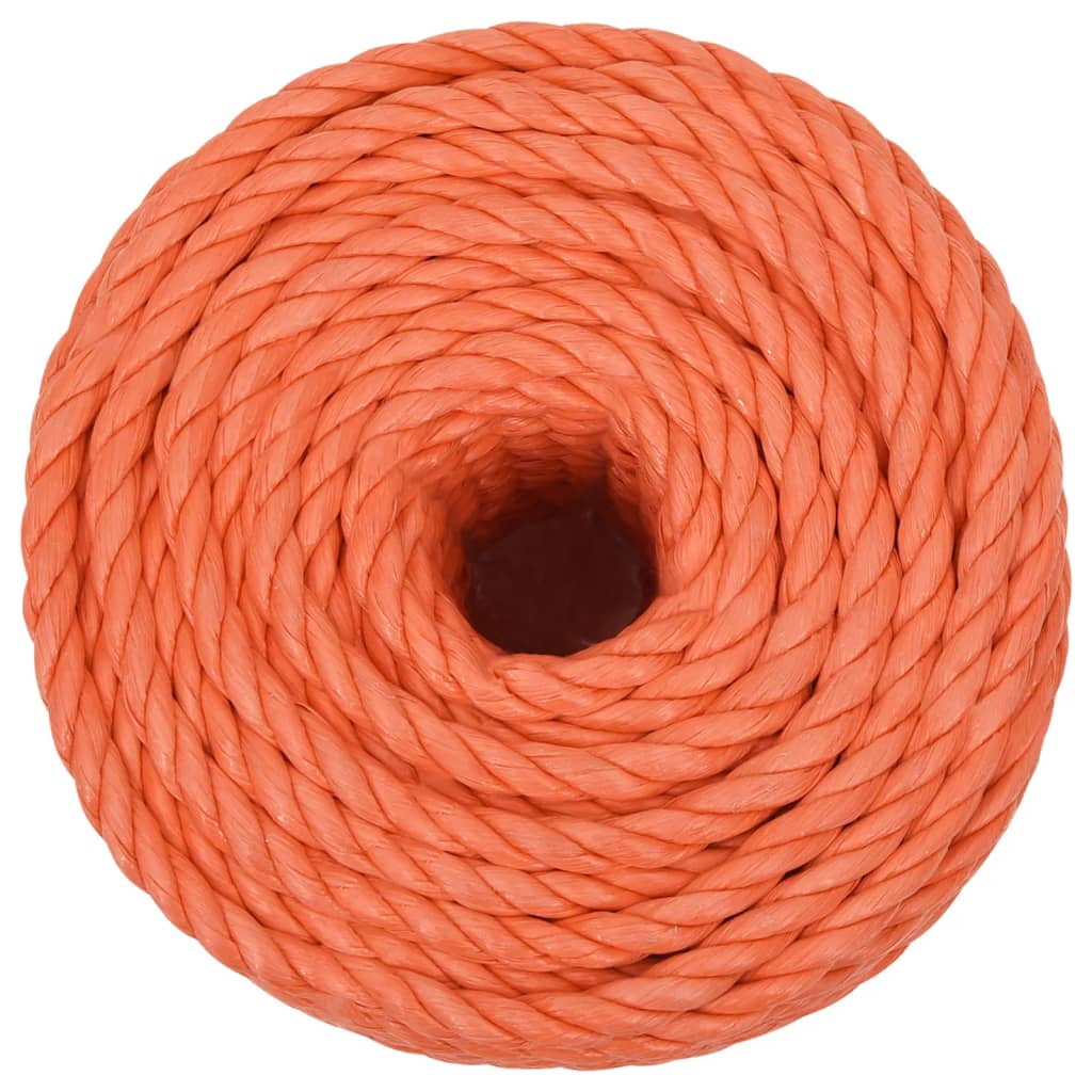 Work Rope Orange 10 mm 50 m Polypropylene