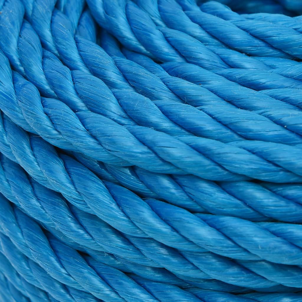 Work Rope Blue 10 mm 25 m Polypropylene