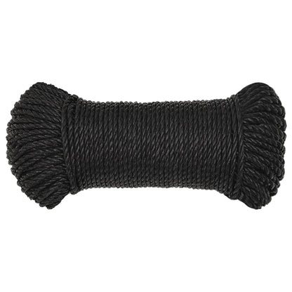 Work Rope Black 3 mm 25 m Polypropylene