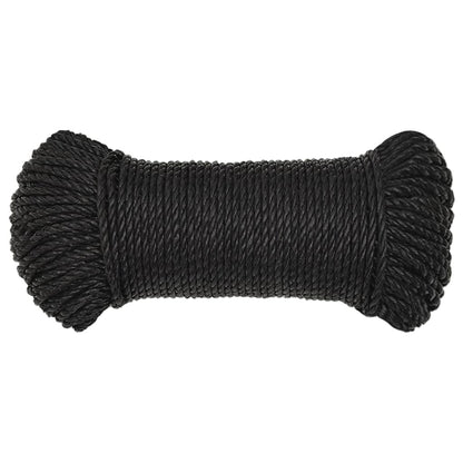 Work Rope Black 3 mm 50 m Polypropylene