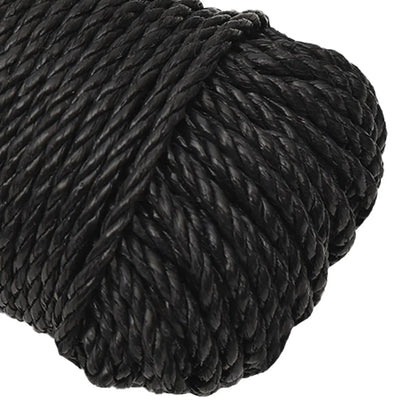 Work Rope Black 3 mm 100 m Polypropylene