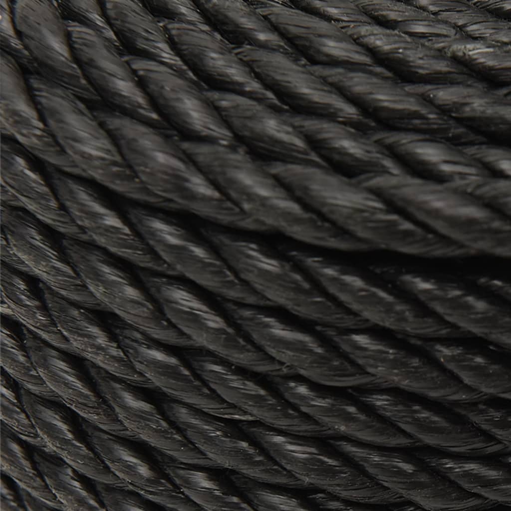 Work Rope Black 10 mm 500 m Polypropylene