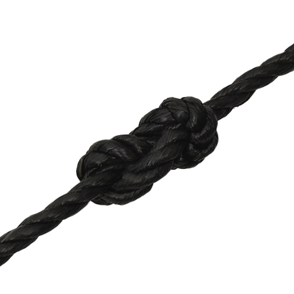 Work Rope Black 12 mm 50 m Polypropylene