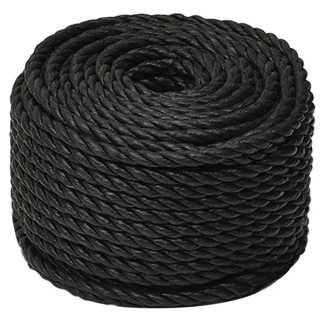 Work Rope Black 12 mm 500 m Polypropylene