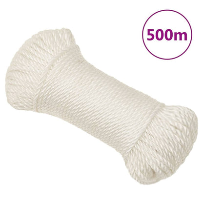 Work Rope White 6 mm 500 m Polypropylene