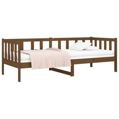 Day Bed without Mattress Honey Brown 80x200 cm Solid Wood Pine