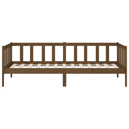 Day Bed without Mattress Honey Brown 80x200 cm Solid Wood Pine