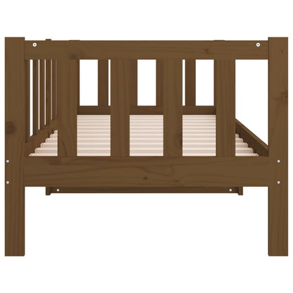 Day Bed without Mattress Honey Brown 80x200 cm Solid Wood Pine