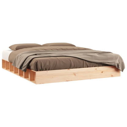 Bed Frame without Mattress 180x200 cm Super King Super King Size Solid Wood