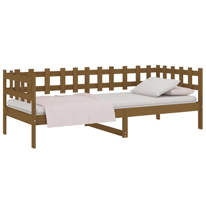 Day Bed Honey Brown 80x200 cm Solid Wood Pine