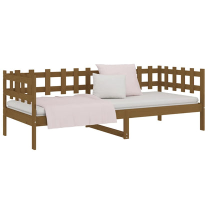 Day Bed Honey Brown 80x200 cm Solid Wood Pine