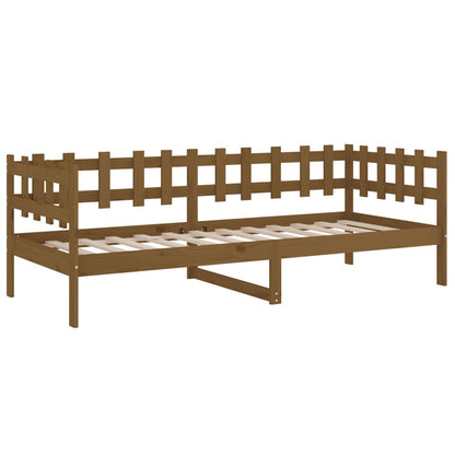 Day Bed Honey Brown 80x200 cm Solid Wood Pine