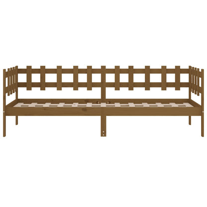 Day Bed Honey Brown 80x200 cm Solid Wood Pine