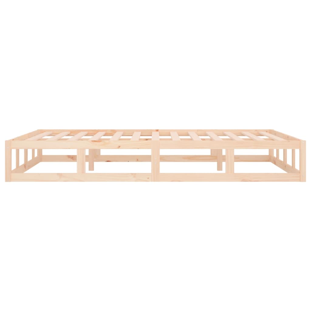 Bed Frame without Mattress 180x200 cm Super King Size Solid Wood