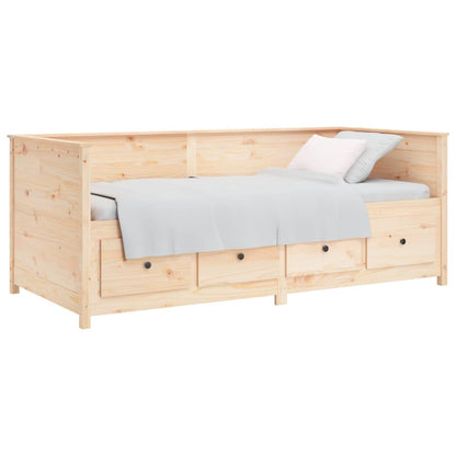 Day Bed 90x190 cm Solid Wood Pine