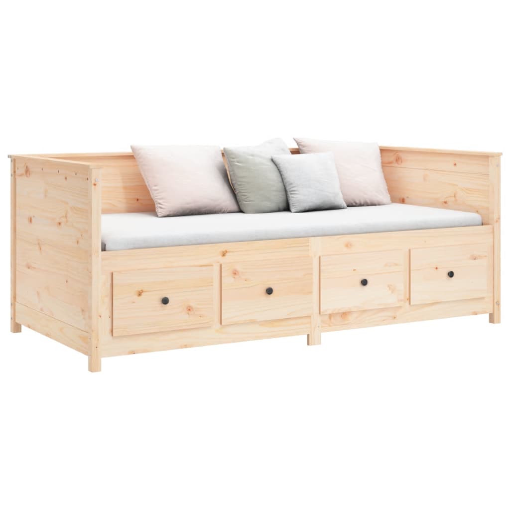 Day Bed 90x190 cm Solid Wood Pine