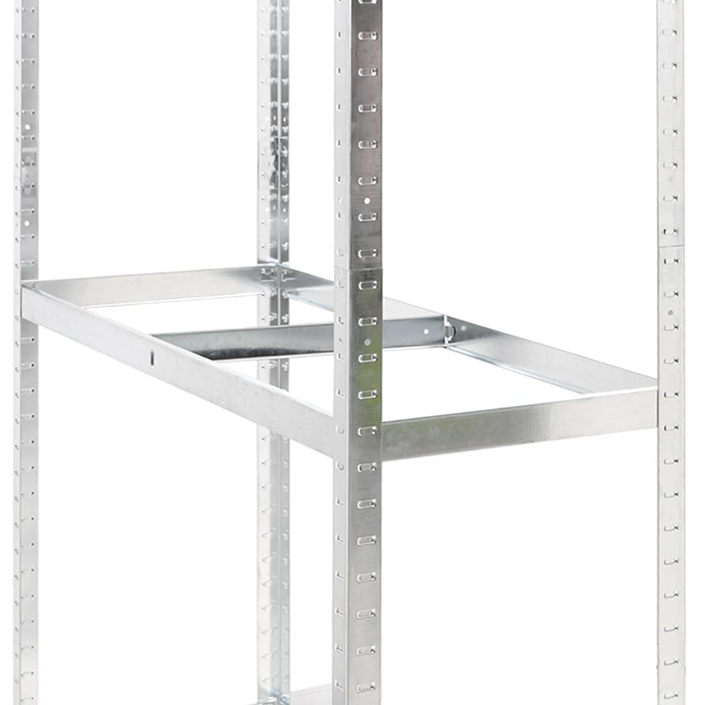 3-Layer Tire Rack Silver 110x40x200 cm Steel