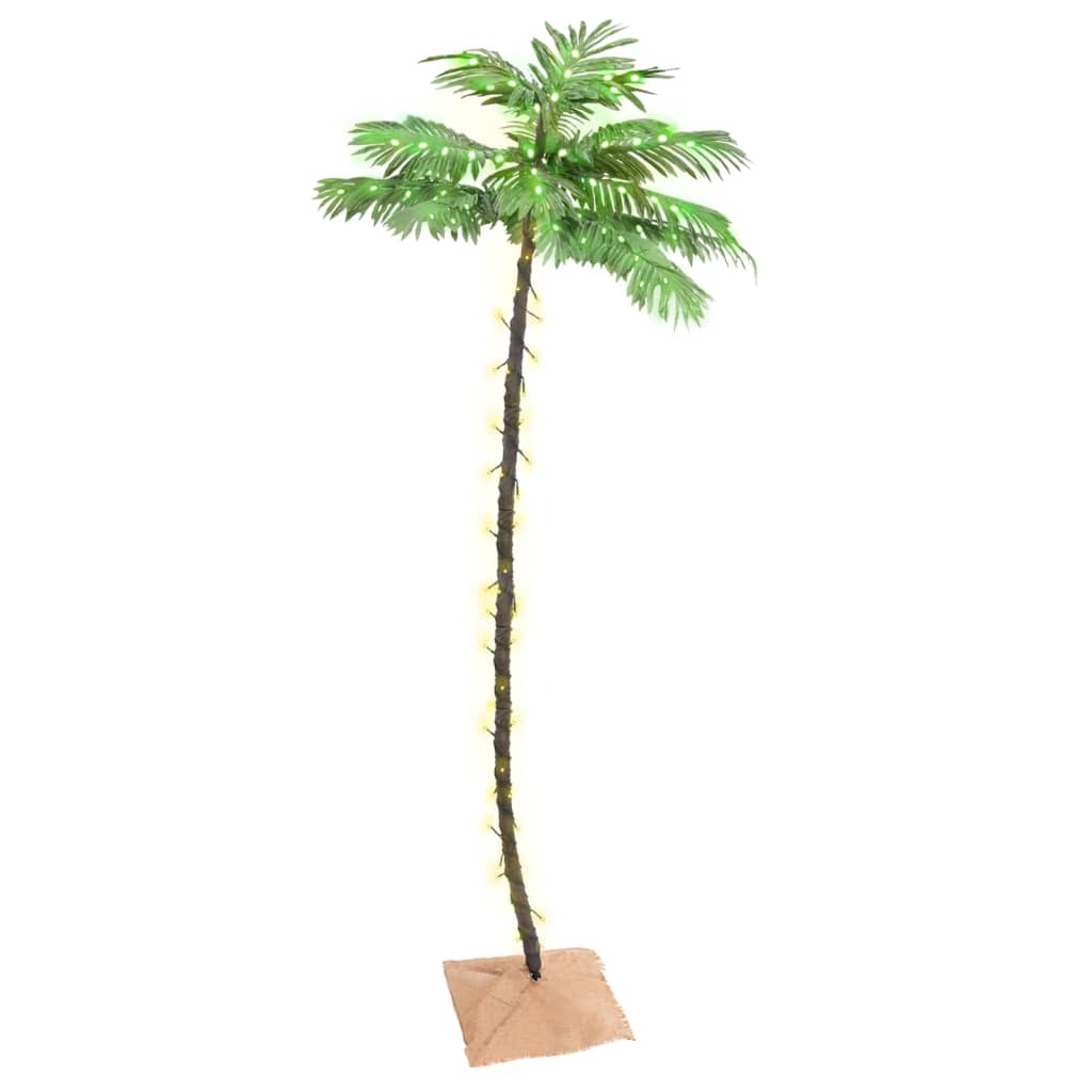 LED Palm Tree Warm White 136 LEDs 220 cm