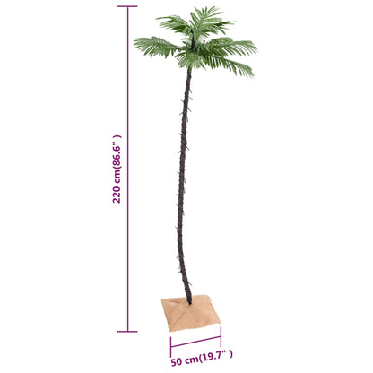 LED Palm Tree Warm White 136 LEDs 220 cm