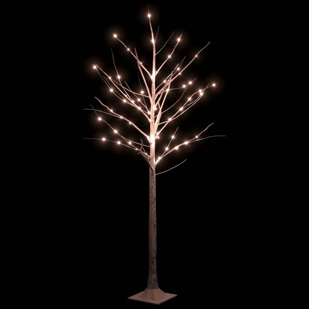 LED White Birch Tree Warm White 96 LEDs 180 cm