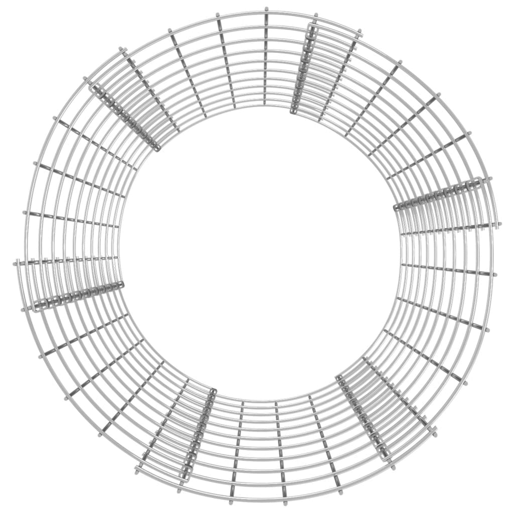 Garden Composter Ø50x100 cm Galvanised Steel