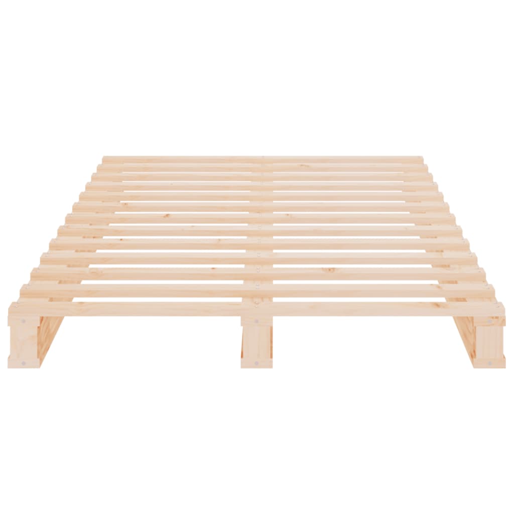 Pallet Bed without Mattress 90x200 cm Solid Wood