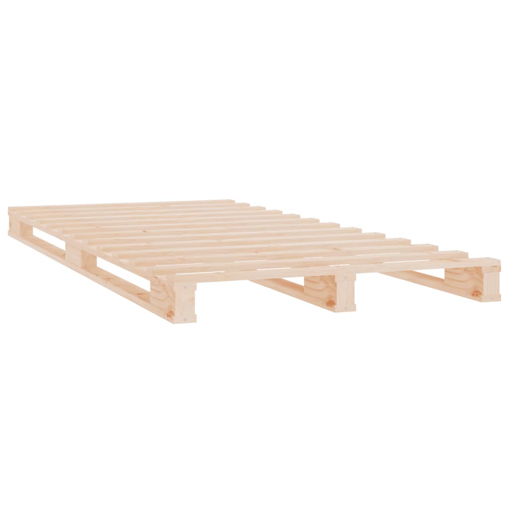 Pallet Bed without Mattress 100x200 cm Solid Wood