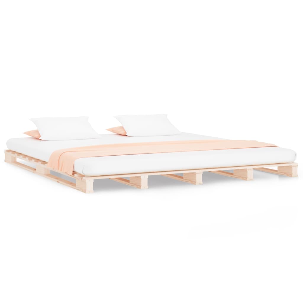 Pallet Bed without Mattress 120x200 cm Solid Wood