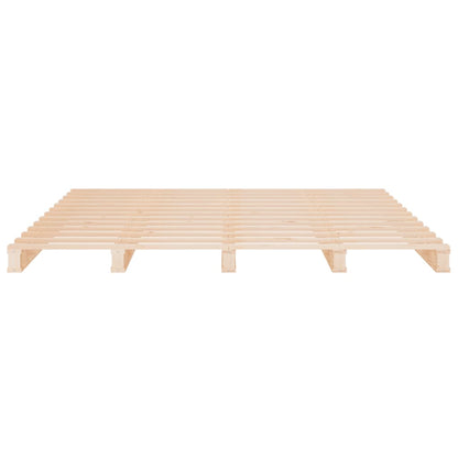 Pallet Bed without Mattress 120x200 cm Solid Wood